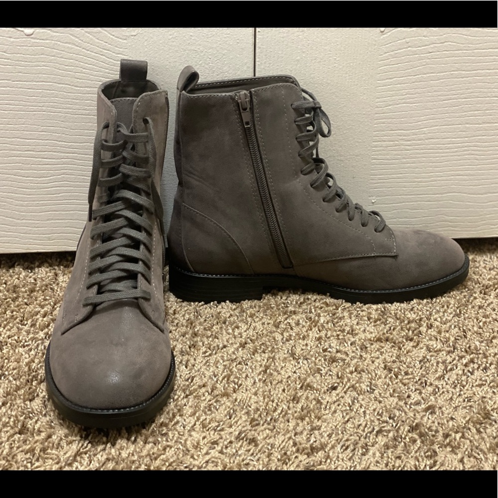 Grunge Booties - NEW WITH TAGS & SHOE BAG